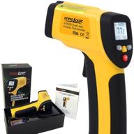 ennologic et650d dual laser infrared thermometer - digital surface ir temperature gun -58°f to 1202°f - nist option - non-contact accurate temperature measurement logo