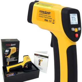 img 4 attached to ennoLogic eT650D Dual Laser Infrared Thermometer - Digital Surface IR Temperature Gun -58°F to 1202°F - NIST Option - Non-Contact Accurate Temperature Measurement