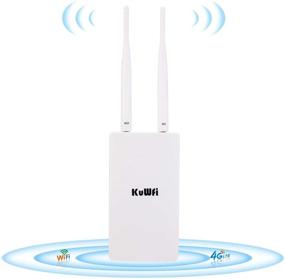 img 4 attached to KuWFi Waterproof Outdoor 150Mbps Coverage