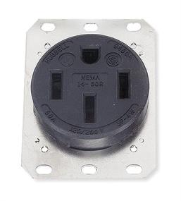 img 1 attached to Hubbell 253 1454 HBL9450A Receptacle: High-Quality Power Outlet with Superior Performance
