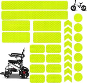 img 4 attached to Reflective Waterproof Motorcycle Wheelchairs Visibility Occupational Health & Safety Products and Safety Signs & Signals