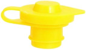 img 1 attached to 🟨 ORANDESIGNE 5PCS Gas Can Vent Cap Replacement Gas Container Breather Part for Faster Fuel Flow - Ideal for any Gas, Fuel, Water, or Diesel Can - Yellow (5 Pack)