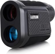 ultimate laser rangefinder for golf & hunting - clear view 1100 yards range finder with 6x magnification, flag pole locking & slope mode - ideal gift logo