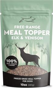 img 4 attached to Emmy's Best Pet Products Freeze Dried Raw Dog Food Topper - USA Made Elk & Venison Dog Food Additives - Free Range Dog Food Supplement