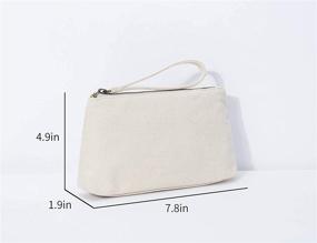 img 3 attached to 👝 Stylish YONBEN Canvas Wristlet Phone Pocket: Must-Have Handbags & Wallets for Women