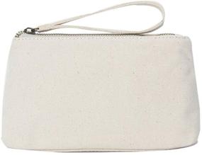 img 4 attached to 👝 Stylish YONBEN Canvas Wristlet Phone Pocket: Must-Have Handbags & Wallets for Women
