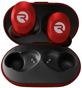 img 1 attached to The Everyday Raycon Bluetooth Wireless Earbuds With Microphone- Stereo Sound In-Ear Bluetooth Headset E25 True Wireless Earbuds 24 Hours Playtime (Matte Red)