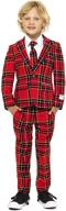 🎄 christmas wonderland opposuits jacket for boys' clothing logo