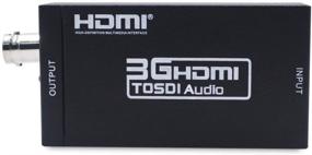 img 4 attached to 🎥 Конвертер адаптер HDMI в SDI: Улучшите свой опыт съемки и домашнего кинотеатра с поддержкой 1080P