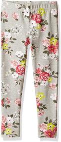 img 1 attached to 🌸 Carter's Floral Print Leggings for Girls