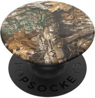 📱 улучшите свой телефон или планшет с помощью popsockets: popgrip с дизайном realtree edge swappable top! логотип