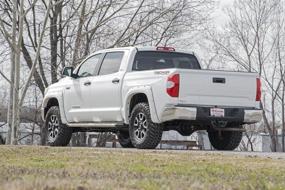 img 1 attached to 🚙 Rough Country 2.5-3" Lift Leveling Kit for 2007-2020 Tundra - Model 87000: Enhanced Performance and Improved Ground Clearance