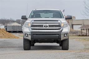 img 2 attached to 🚙 Rough Country 2.5-3" Lift Leveling Kit for 2007-2020 Tundra - Model 87000: Enhanced Performance and Improved Ground Clearance