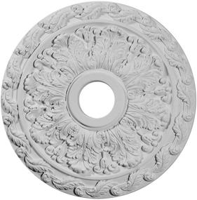 img 4 attached to 🏰 Ekena Millwork CM19SPPCF Decorative Ceiling Medallion