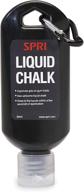 spri 50ml liquid chalk - optimal gym, lifting, and rock climbing chalk solution logo