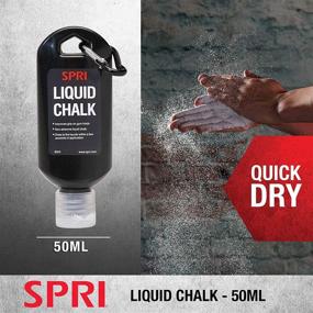 img 3 attached to SPRI 50ml Liquid Chalk - Optimal Gym, Lifting, and Rock Climbing Chalk Solution