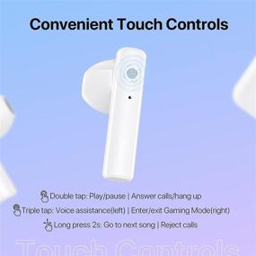 img 1 attached to Наушники UMIDIGI AirBuds Микрофоны Bluetooth