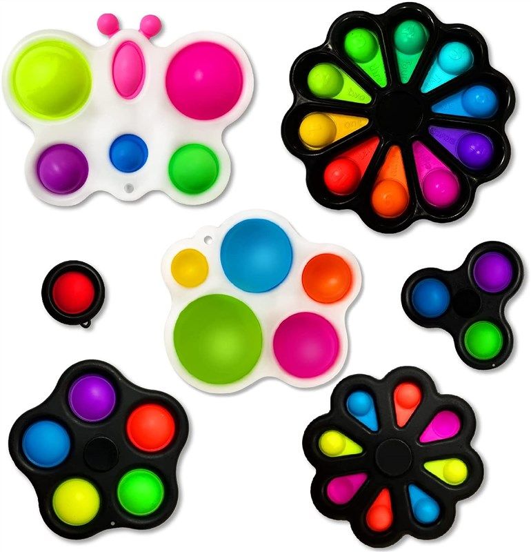 sensory fidget toy packs toys bubbles 로고