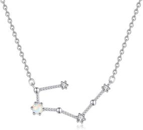 img 4 attached to 💫 VIKI LYNN Sterling Constellation Necklace – Perfect Girls' Jewelry for a Sparkling Look!