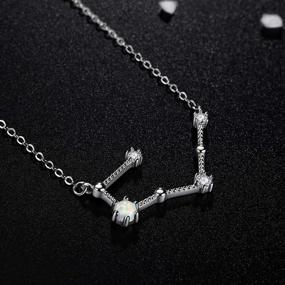 img 1 attached to 💫 VIKI LYNN Sterling Constellation Necklace – Perfect Girls' Jewelry for a Sparkling Look!