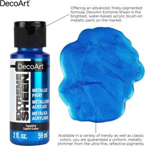 img 2 attached to 🎨 DecoArt 2 Ounce 24K Gold Extreme Sheen Paint - Premium Metallic Paint for Crafts and DIY Projects