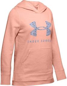 img 2 attached to 👚 Nocturne Purple Under Armour Hoodie: Perfect Activewear for Girls