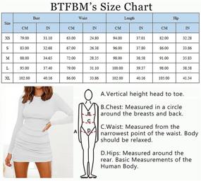 img 1 attached to BTFBM Bodycon Drawstring Stretch Dresses