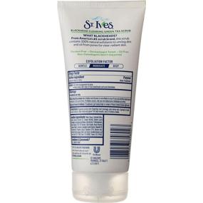 img 2 attached to St. Ives Blackhead Clearing Face Scrub Green Tea 6 oz(Pack of 2): Deep Pore Cleansing for Clear Skin