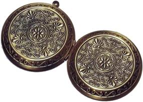 img 2 attached to Antiqued Bronze Diameter Pendant Jewelry