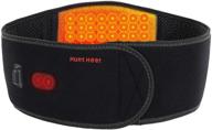 🔥 extra large 52'' heating pad back massage: cordless battery heat therapy for lower back pain relief, boosted by heated back brace waist belt wrap- ideal for lumbar spine, stomach, and arthritis logo