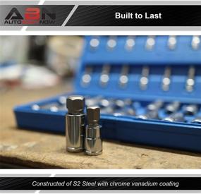 img 1 attached to ABN Hex Socket Set - 32Pc Universal SAE and Metric Allen Socket Set: Sizes Range from 5/64 to 3/4 Inch and 2 to 19mm