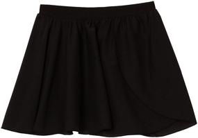 img 1 attached to Get Comfortable in the Sansha Big Girls' Serenity Pull-on Skirt