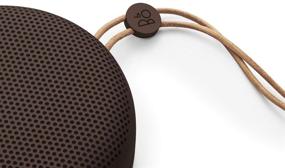 img 1 attached to Bang & Olufsen Beoplay A1 Chestnut Portable Bluetooth Speaker: Enhanced with Microphone