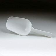 maryland plastic ice scoop white logo