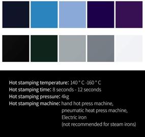 img 2 attached to 👕 Enhance Your T-Shirt Collection with Queens Style Heat Transfer Vinyl - 12x12" 20-Sheet HTV Bundle Compatible with Silhouette Cameo and More!