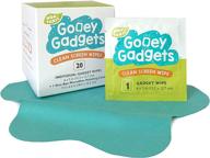 📱 gooey gadgets clean screen wipes for kids tech - non-toxic (20 count) logo