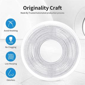 img 2 attached to 🖨️ SUNLU Мраморная принтерная нить: Повысьте качество ваших 3D-печатей с впечатляющими мраморными узорами