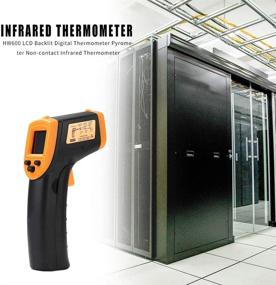 img 2 attached to GoolRC HW600 Handheld Infrared Thermometer - Non-Contact Digital Temperature Meter for Industrial Use - Laser Pyrometer Thermometer -58~1122°F (Battery Not Included)