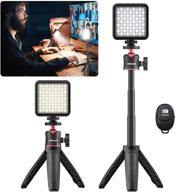 🎥 ulanzi video conferencing lighting kit: illuminate your remote work, zoom calls, youtube videos, and live streaming with led photography lighting and extendable tripod stand logo