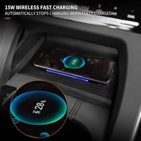 img 3 attached to Bomely Wireless Charger Charging Accessories Car Electronics & Accessories