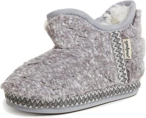 img 4 attached to 🐆 Dearfoams Unisex Charlotte Leopard Slipper - Boys' Shoes in Slippers