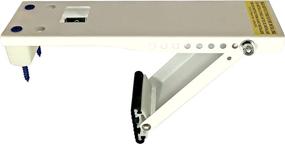 img 4 attached to Frost King ACB80H: Small, Heavy-Duty Air Conditioner Support Brackets – Safely Holds 5,000-10,000 BTU Window AC Units (Up to 80 lbs)