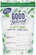 all-natural rosemary revival laundry soda: eco-friendly detergent for normal & he washers - 30oz (52 loads) logo