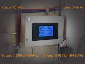 img 1 attached to 💡 bayite AC 80-260V Digital Power Energy Analyzer with Current Voltage Meter and Open-Close Split Core CT