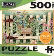 🧩 finished lang puzzle garden artwork logo
