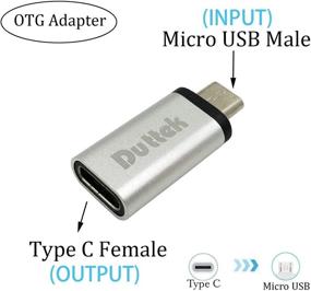 img 2 attached to Адаптер-конвертер зарядки Duttek Silver OTG