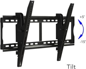 img 1 attached to 📺 Atlantic Tilting TV Wall Mount: Perfectly Tilting Option for Flat Screen TVs 37-84 inch