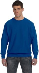 img 4 attached to 🏃 Active Men's Clothing: Champion Reverse Weave Crew Adult