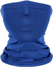 img 1 attached to Cold Weather Gaiter Bandana Cover Balaclava for Boys - Enhanced Protection & Accessory