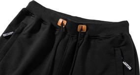 img 1 attached to CRYSULLY Cotton Shorts Trousers Running Sports & Fitness for Australian Rules Football